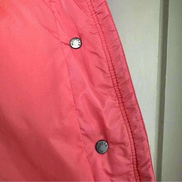 Moncler Kids Snap Button Caille  Giubbotto Snap Button Down Puffer Jacket - Picture 4 of 12